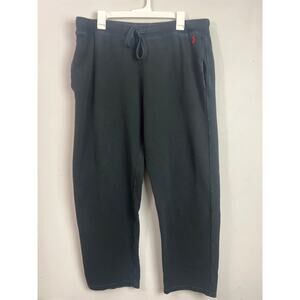 Polo Ralph Lauren Mens XL Black Thermal Waffle Knit Lounge Pant  Sleepwear